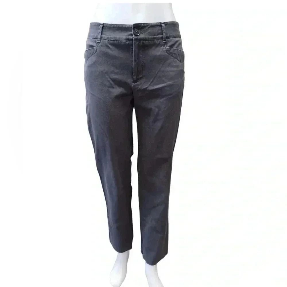 Eddie Bauer Blakely Fit Grey Pants Size 6S